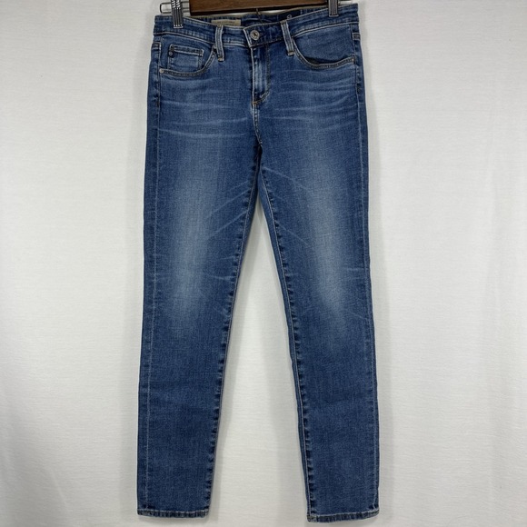 AG Adriano Goldschmied Jeans Women's 26R The Stevie Ankle Slim Straight Ankle - Picture 6 of 11